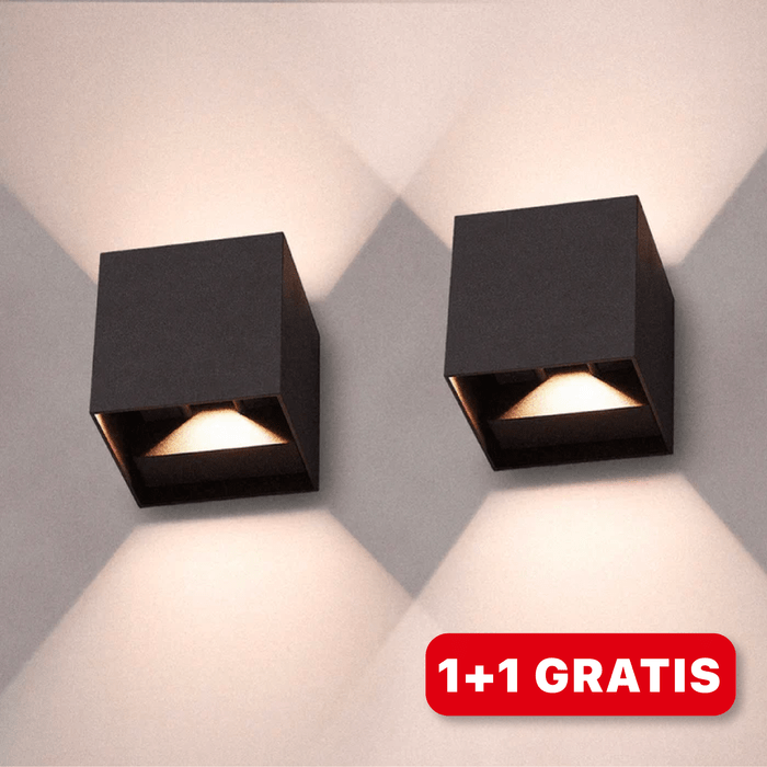 Consuelo Draadloze Wandlamp - Dimbaar Aluminium