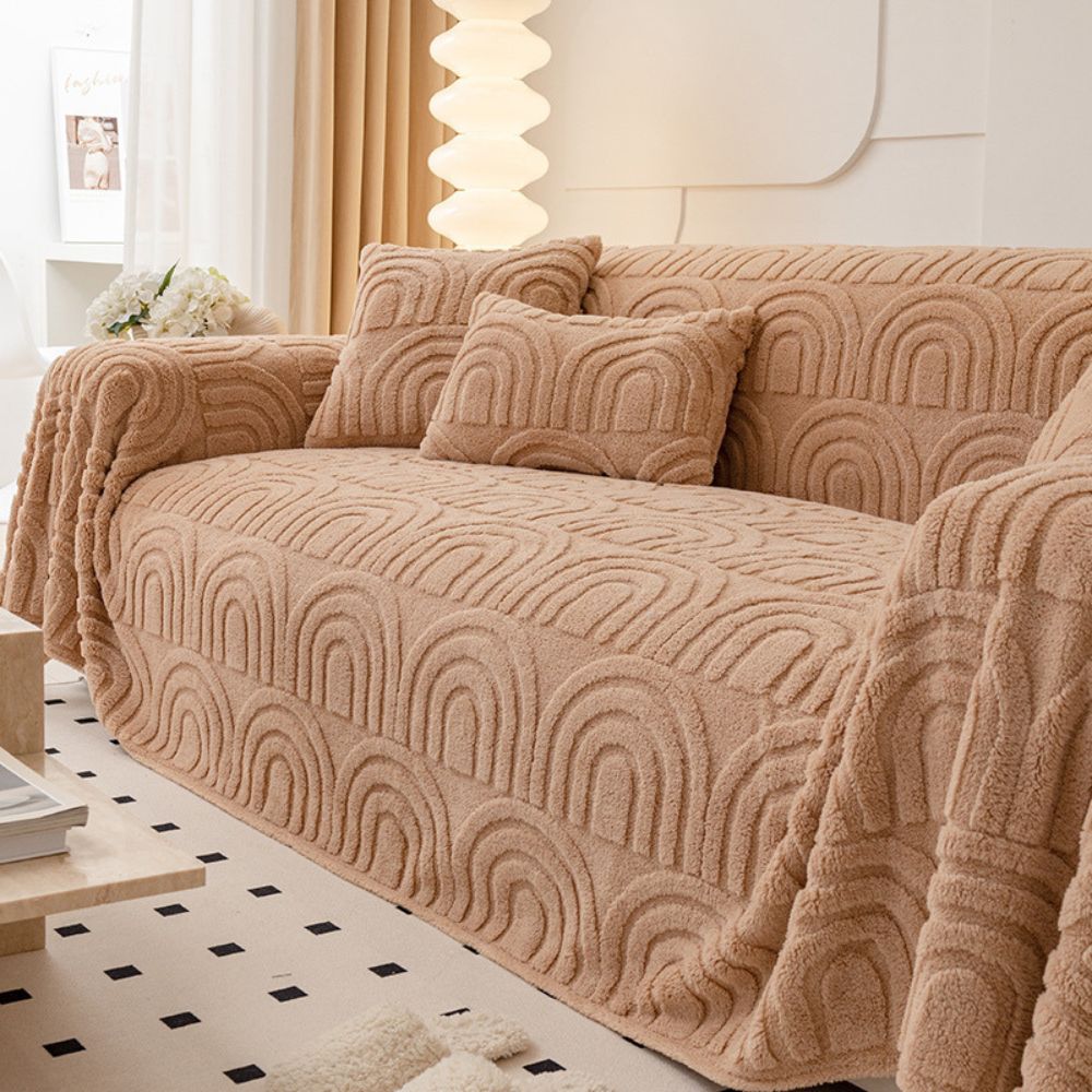 Cortesi Luxe Fluwelen Bankhoes Stijlvol Design