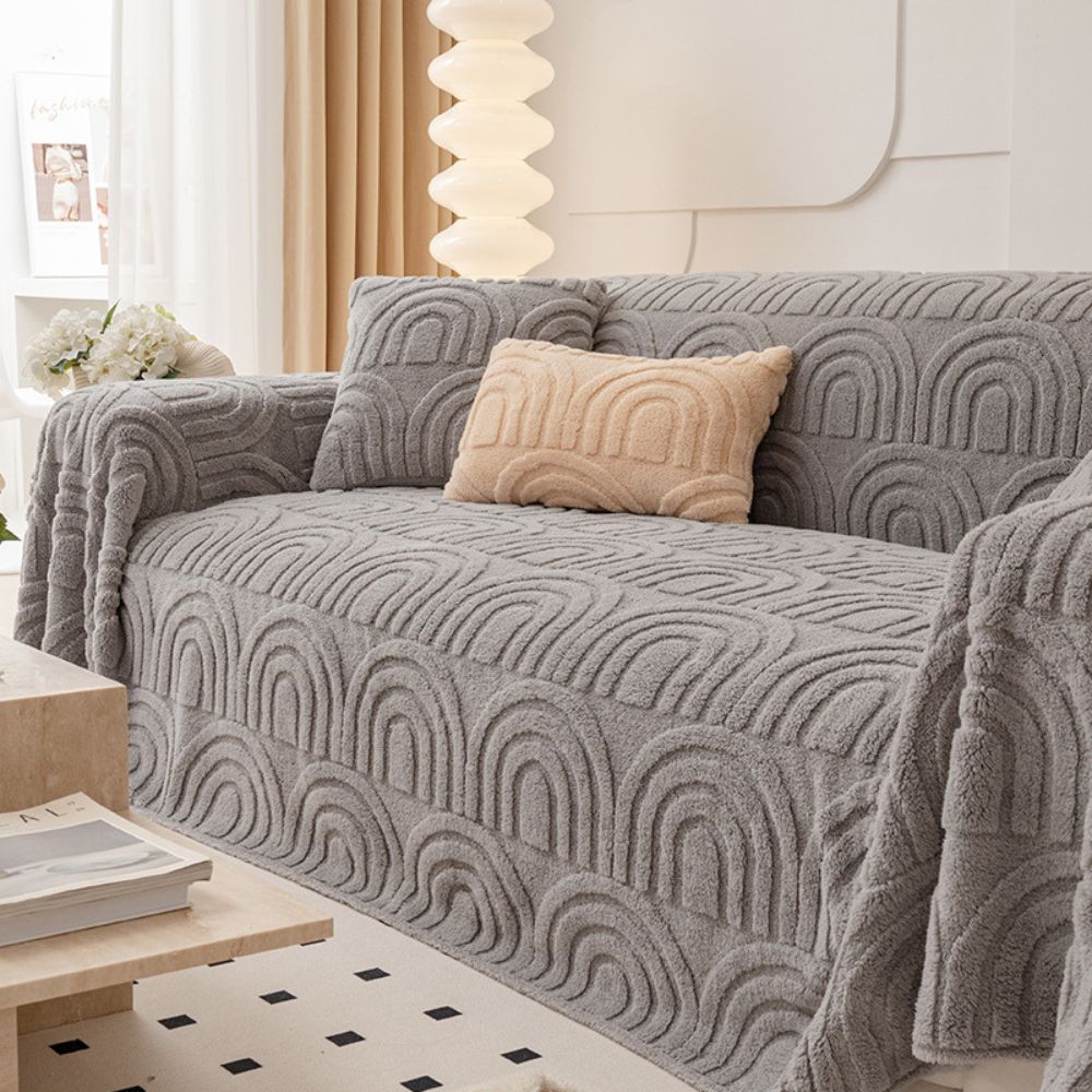 Cortesi Luxe Fluwelen Bankhoes Stijlvol Design