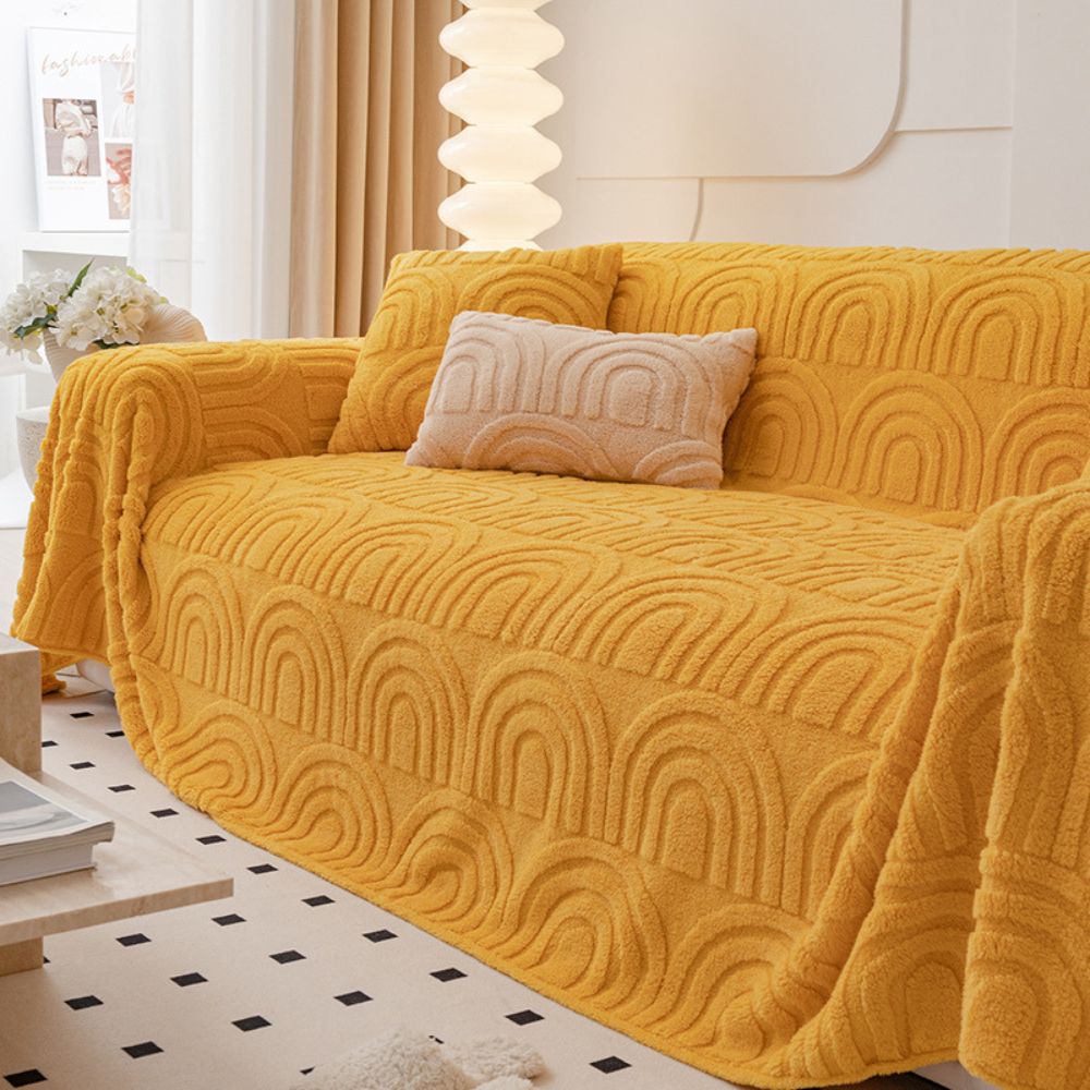 Cortesi Luxe Fluwelen Bankhoes Stijlvol Design