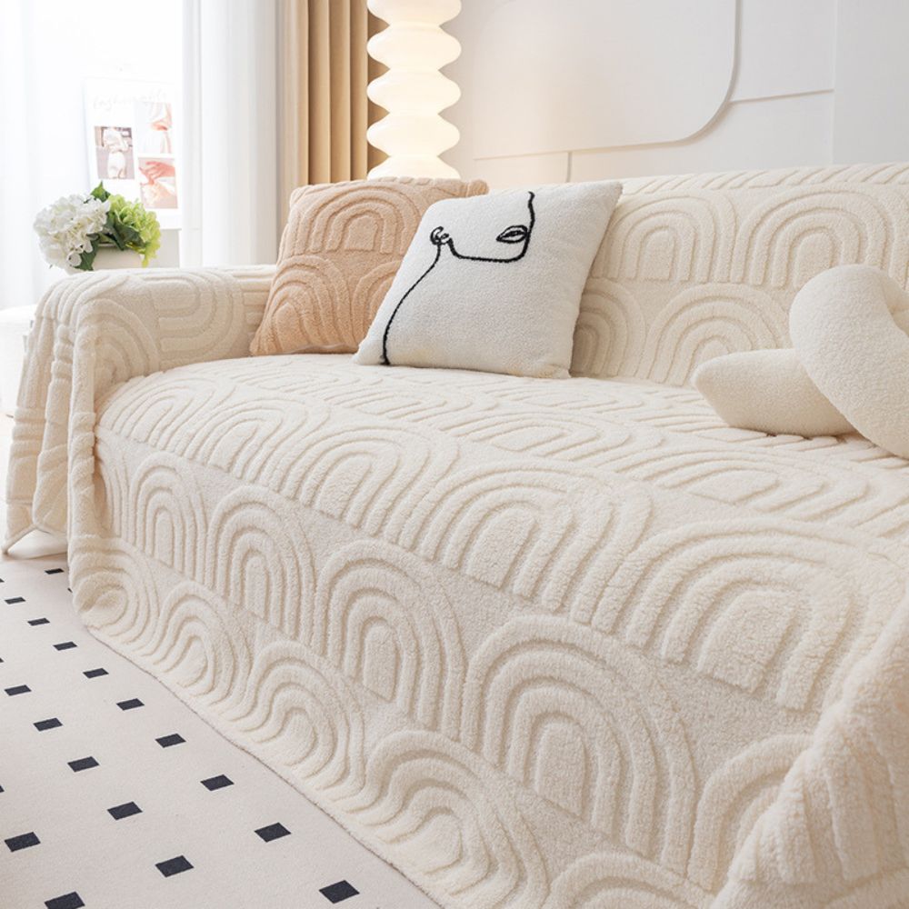Cortesi Luxe Fluwelen Bankhoes Stijlvol Design