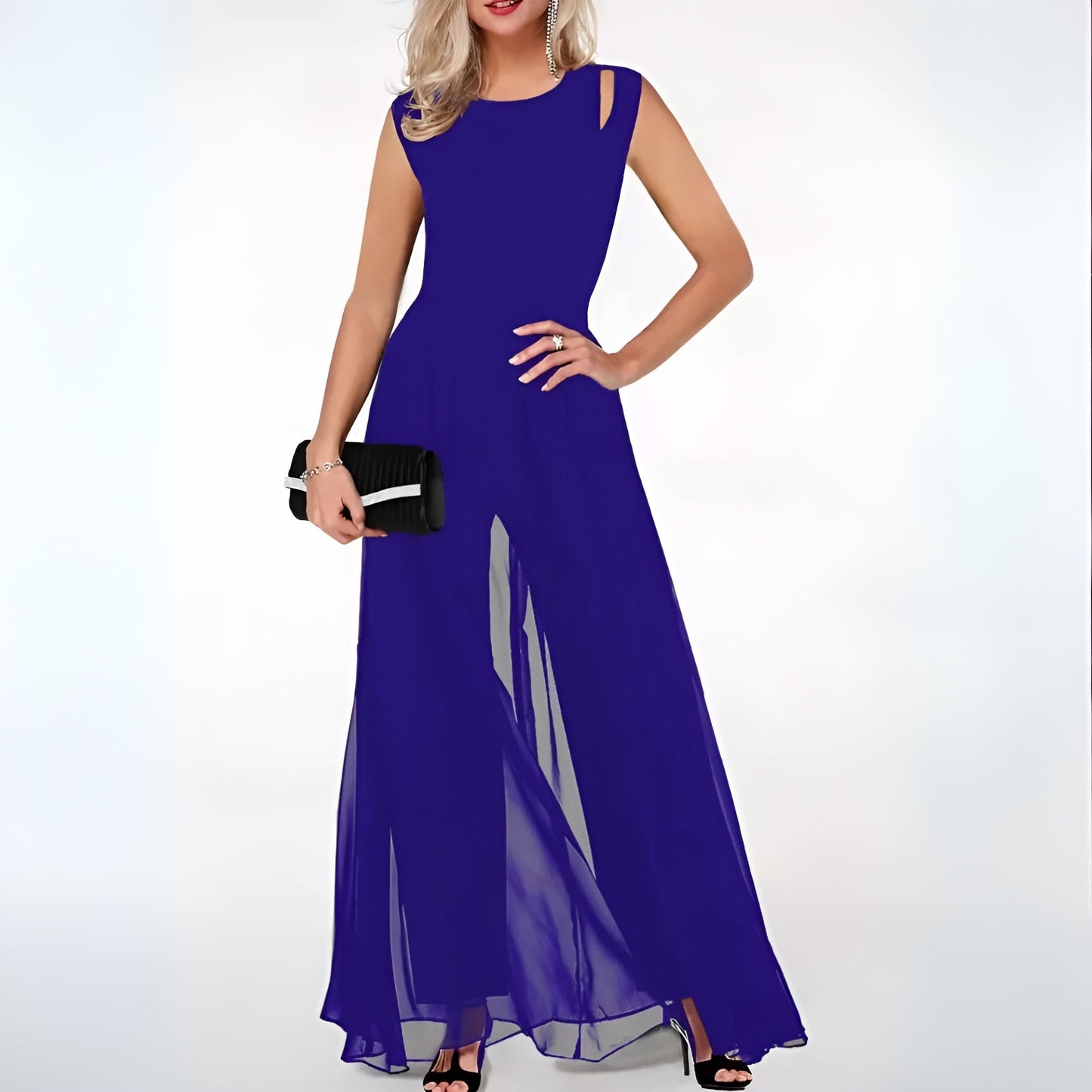 Damaris – Stijlvolle Maxi-jurk met Print
