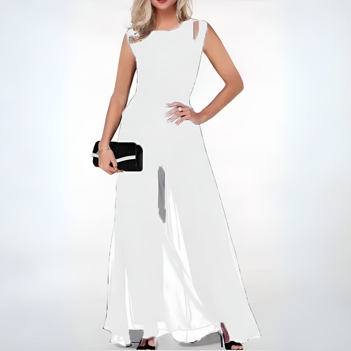 Damaris – Stijlvolle Maxi-jurk met Print