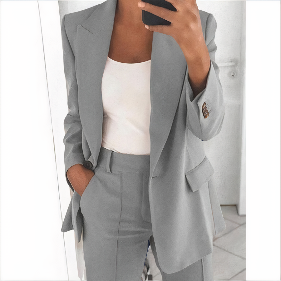 Dames Blazer Set - Comfort en Stijl