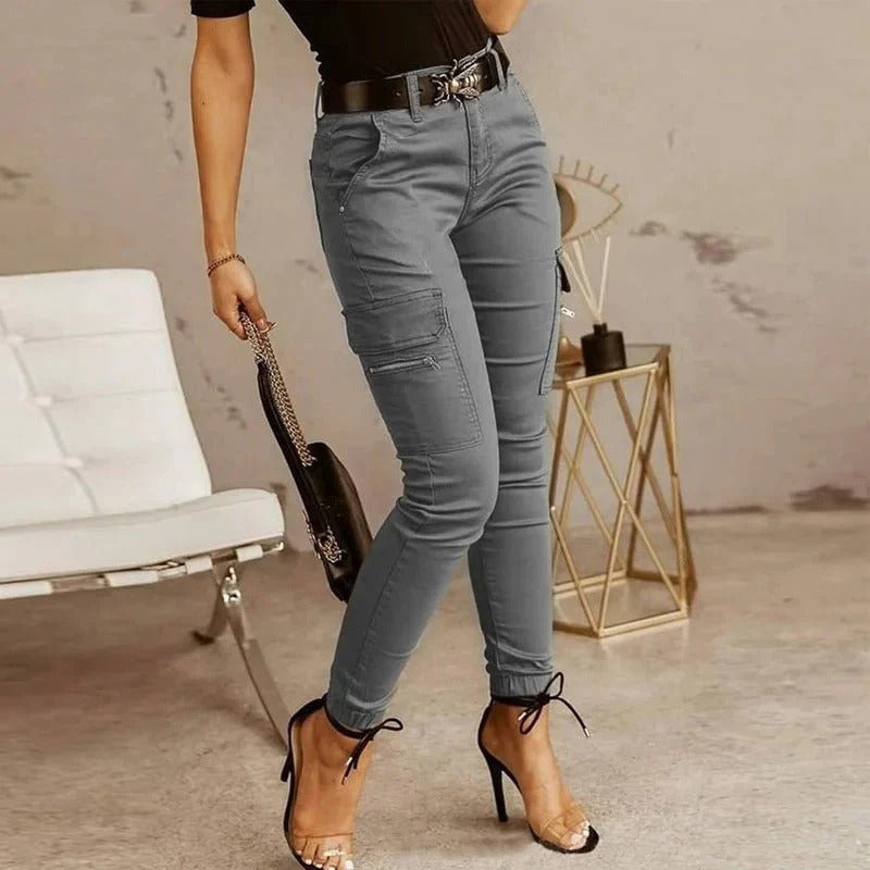Dames Cargo Jeans - Stijlvolle Mirasa Look