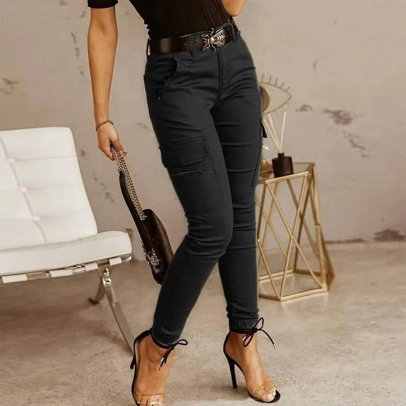 Dames Cargo Jeans - Stijlvolle Mirasa Look