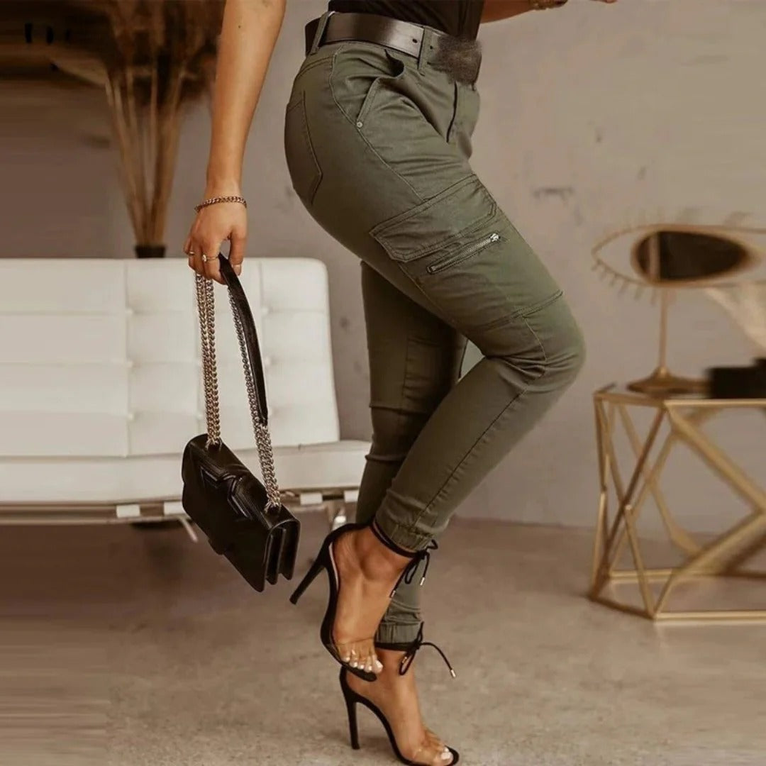 Dames Cargo Jeans - Stijlvolle Mirasa Look
