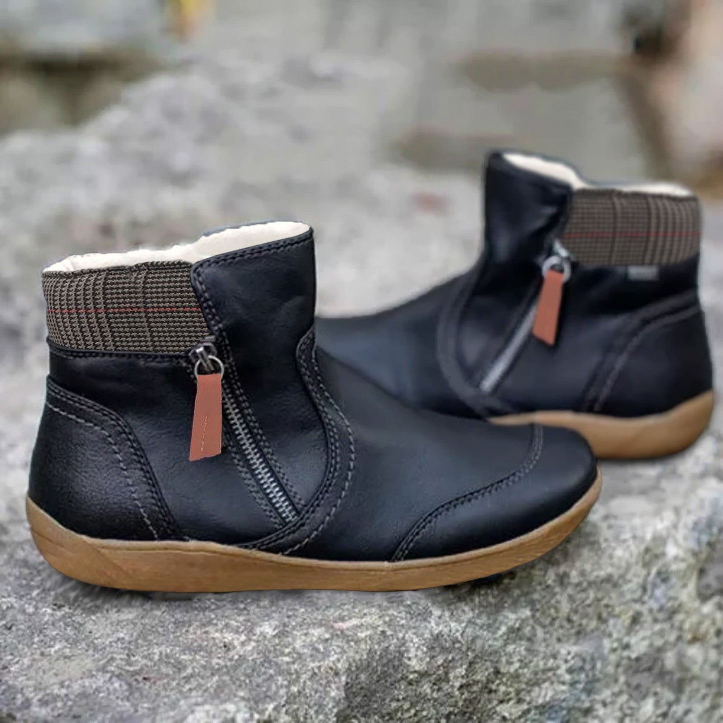 Dames Enkellaarsjes Comfort Maya Design