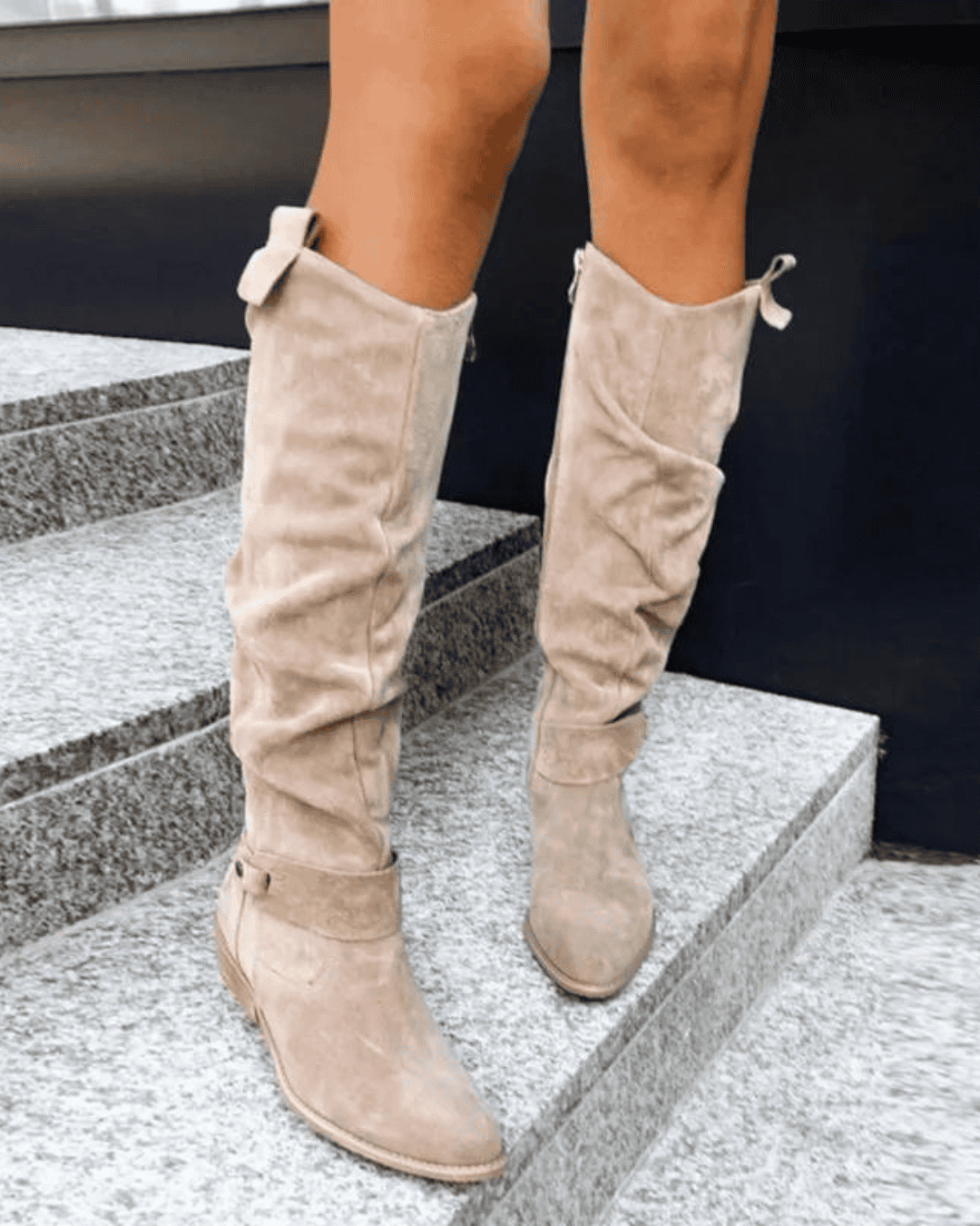 Dames Hoge Laarzen met Ritssluiting