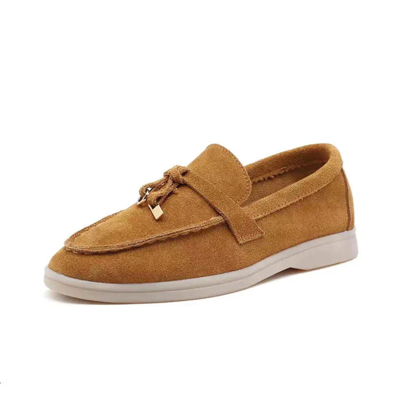 Dames Loafers met Elegant Slot Design
