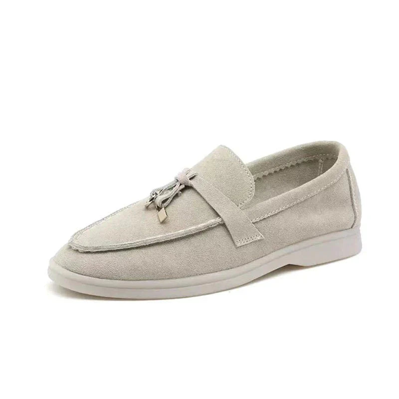 Dames Loafers met Elegant Slot Design