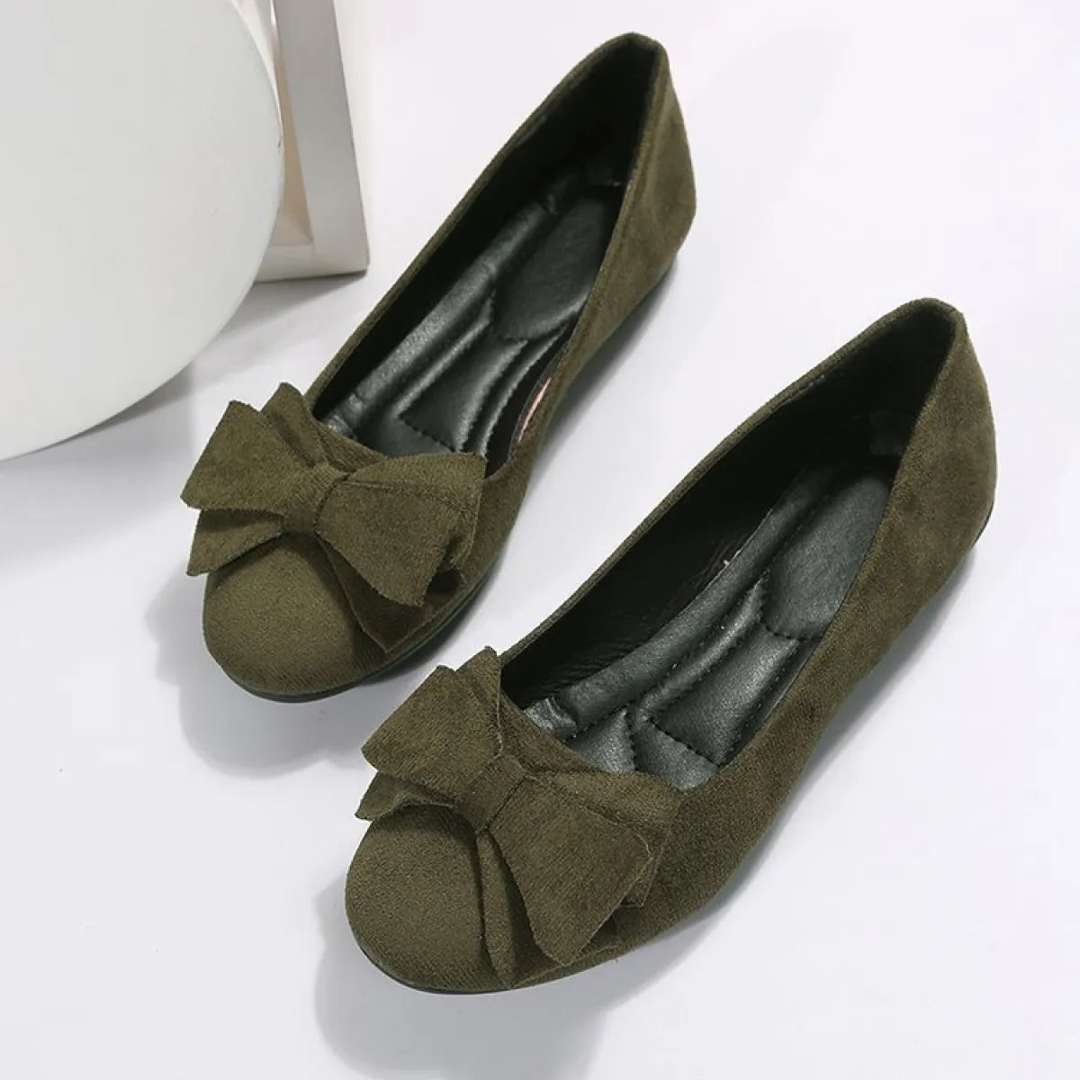 Dames Loafers met Strik en Comfort Pasvorm