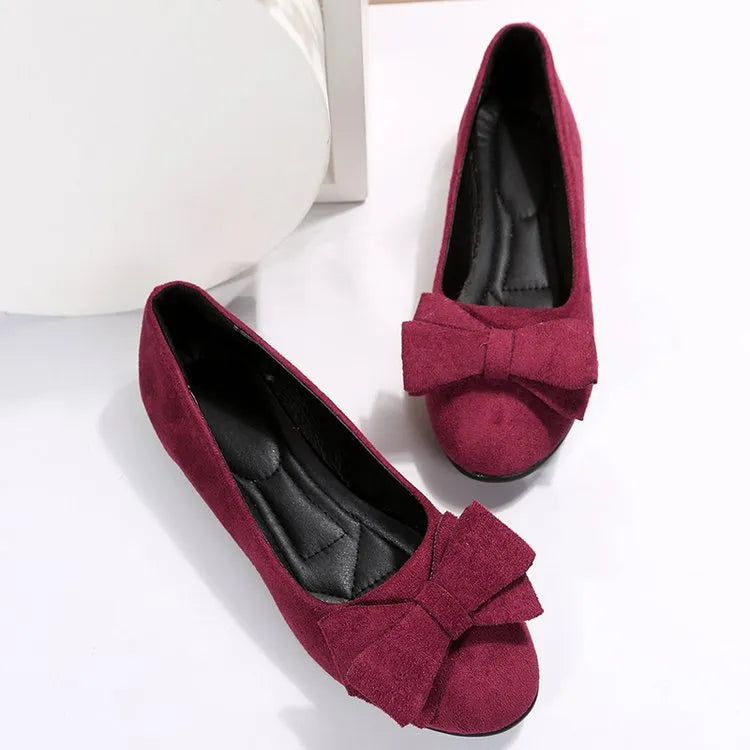 Dames Loafers met Strik en Comfort Pasvorm