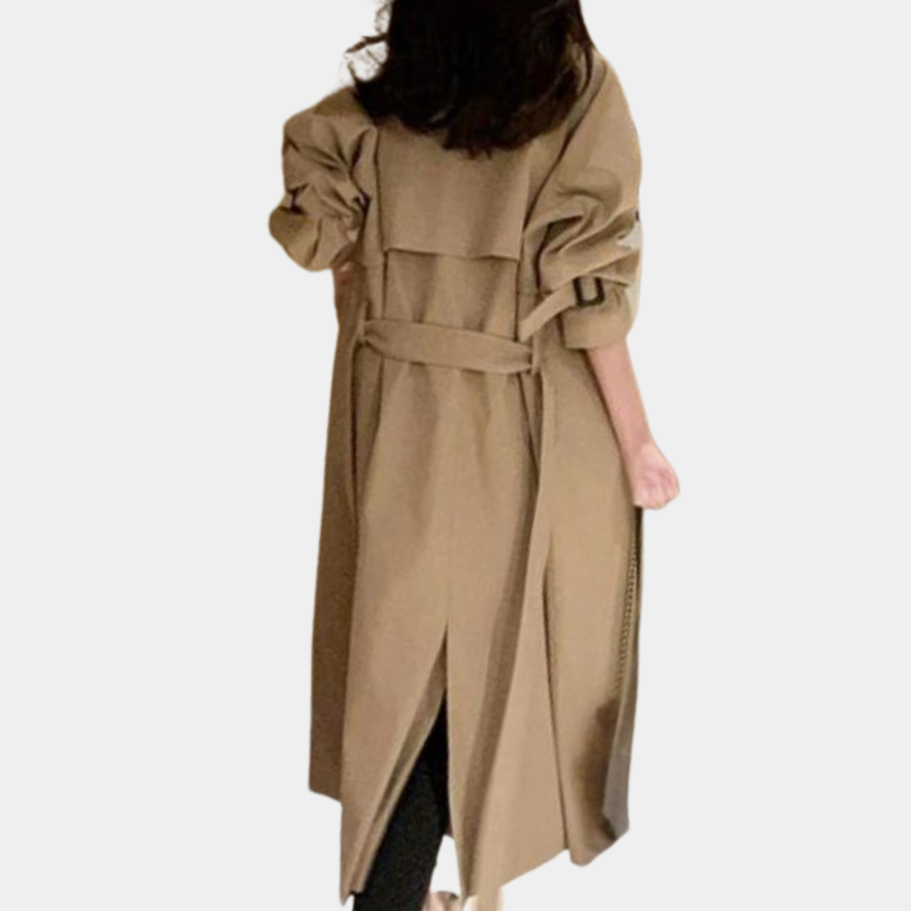 Dames Oversized Trenchcoat met Riem - Stijlvol