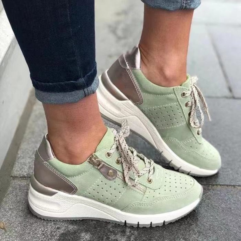 Dames Sneakers - Stijlvol Comfort en Ondersteuning