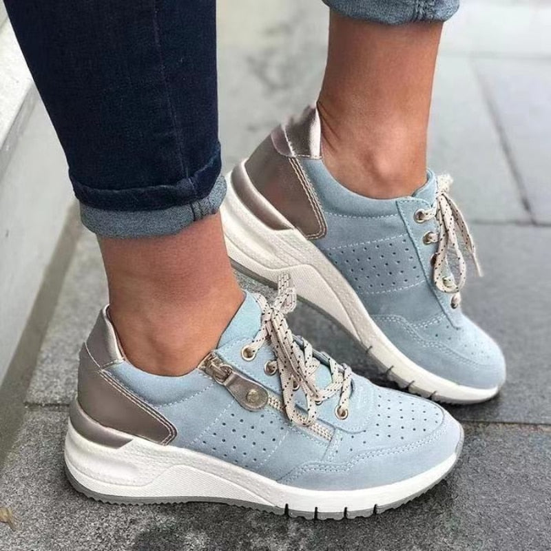 Dames Sneakers - Stijlvol Comfort en Ondersteuning