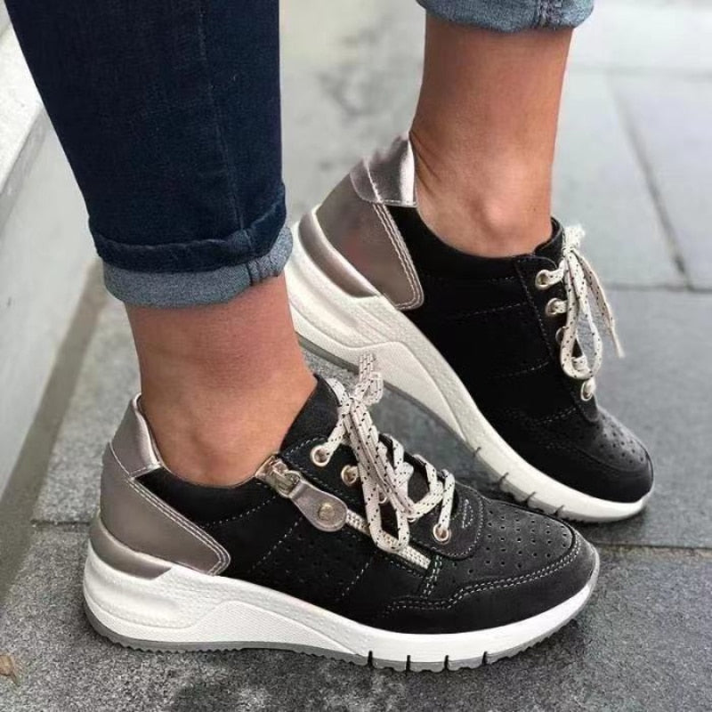 Dames Sneakers - Stijlvol Comfort en Ondersteuning