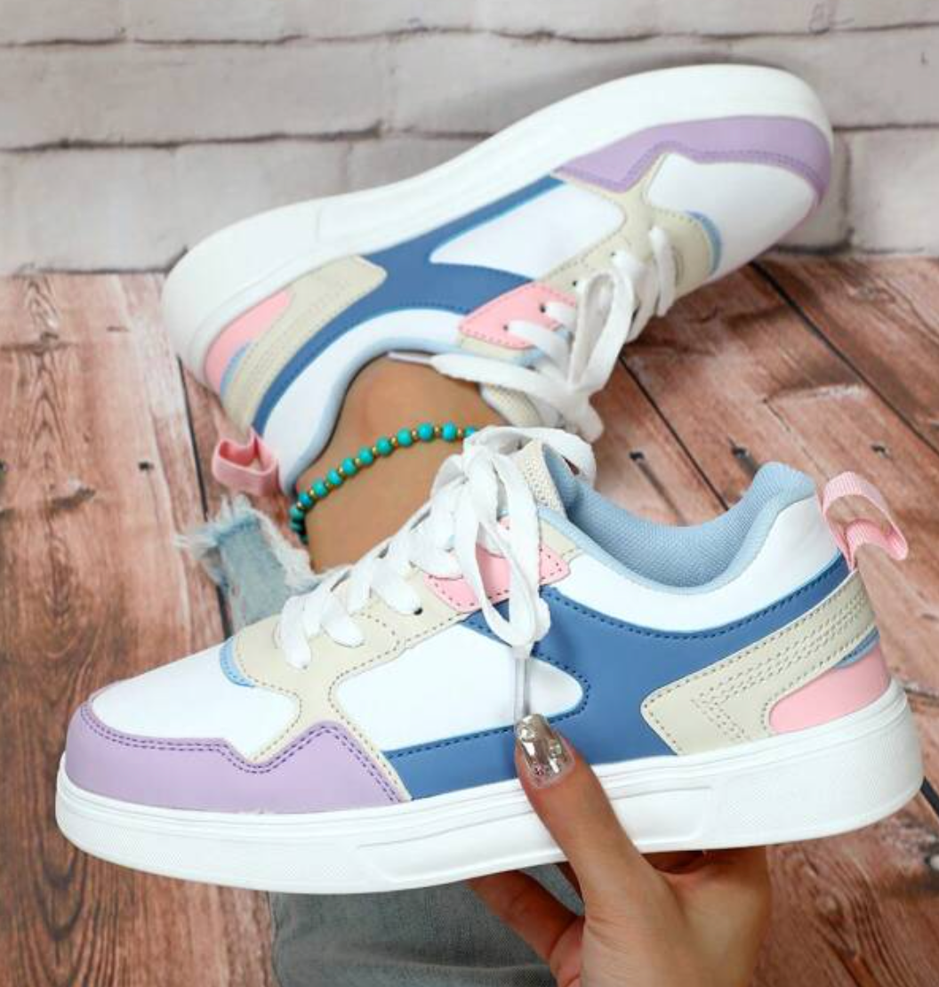 Dames Sneakers Valeen - Pastel Comfort