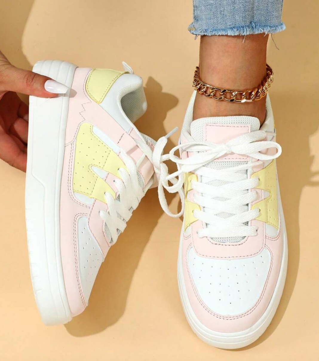 Dames Sneakers Valeen - Pastel Comfort
