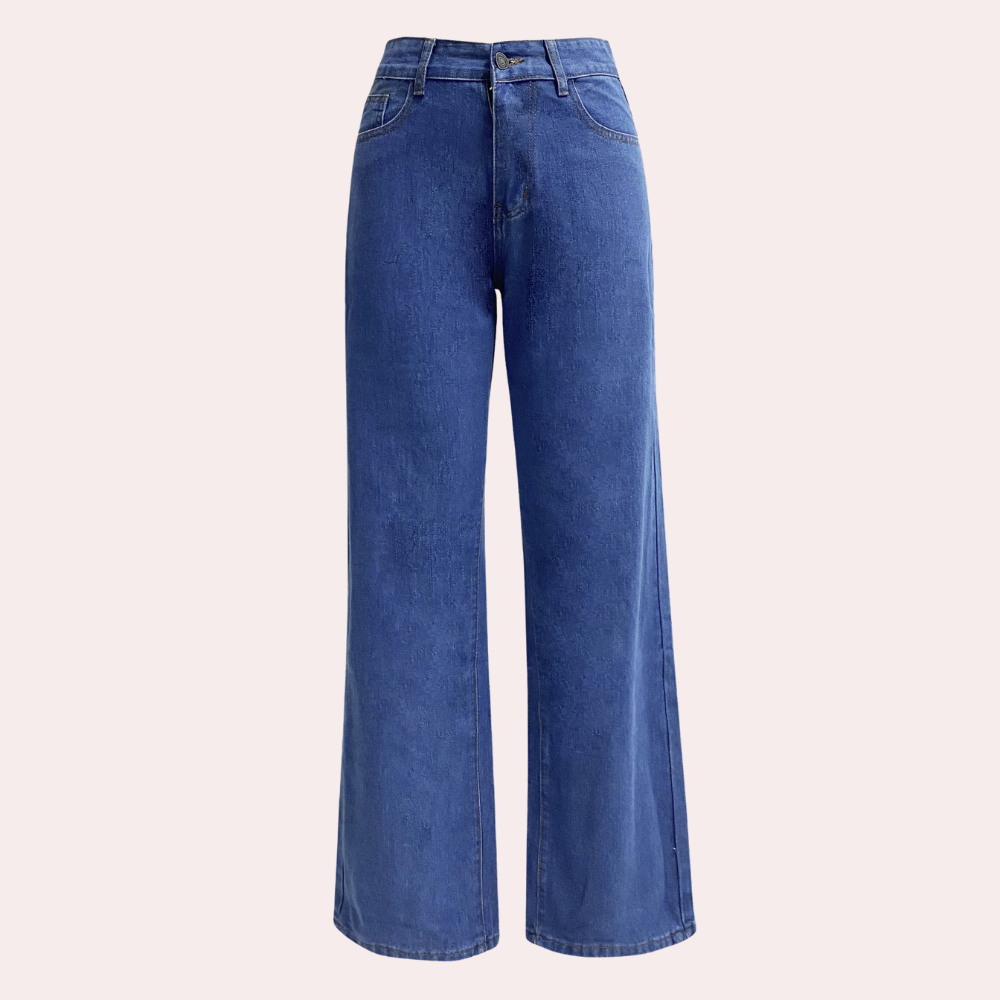 Dames Spijkerbroek Hoge Taille Trendy Pasvorm