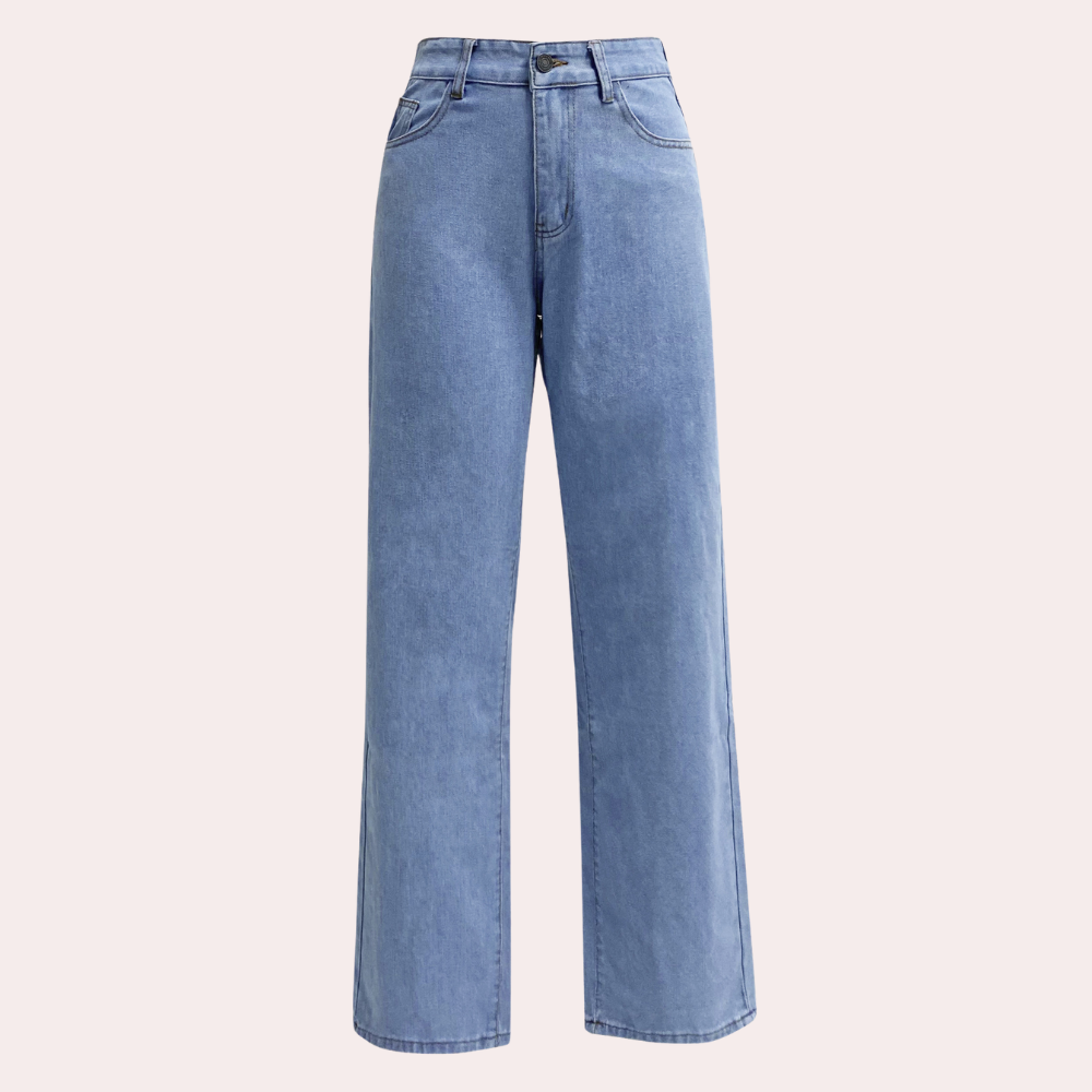 Dames Spijkerbroek Hoge Taille Trendy Pasvorm