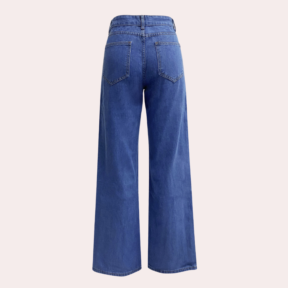 Dames Spijkerbroek Hoge Taille Trendy Pasvorm