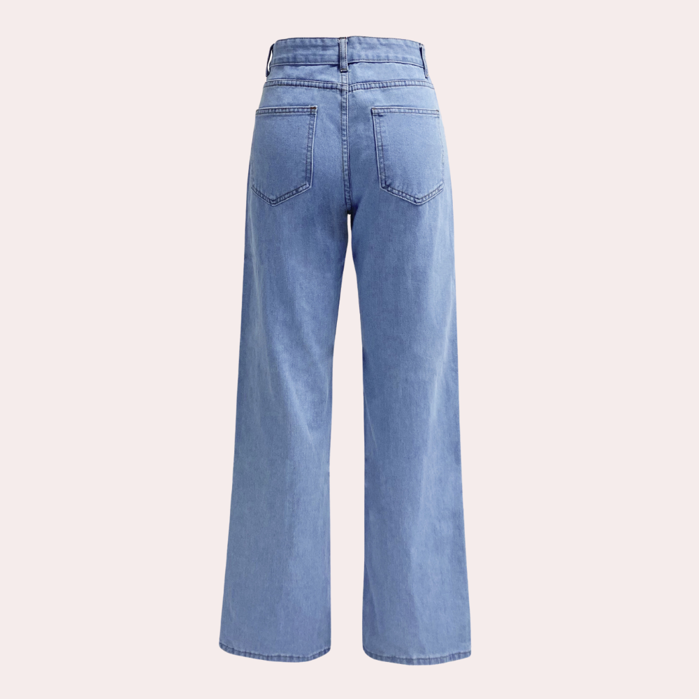 Dames Spijkerbroek Hoge Taille Trendy Pasvorm