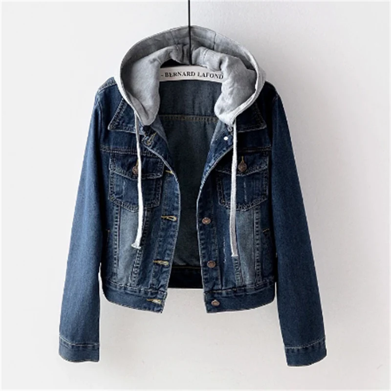 Dames Spijkerjas met Capuchon - Comfortabel Design