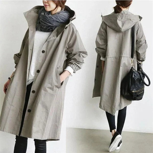 Dames Trenchcoat Lente - Waterdicht en Stijlvol