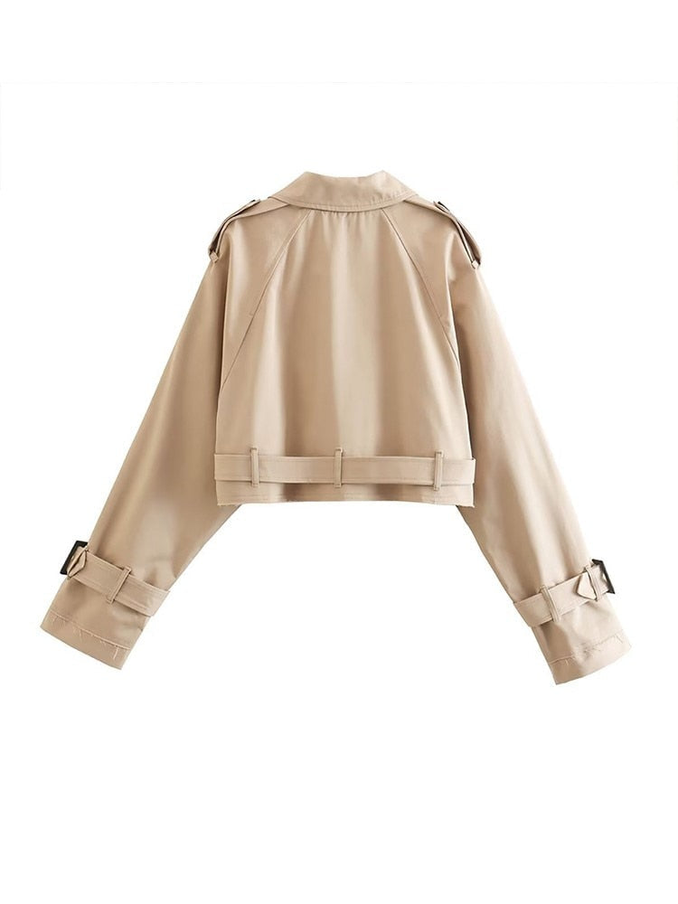 Dames Trenchcoat Zuri - Elegante Lange Jas