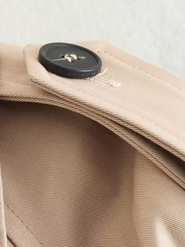 Dames Trenchcoat Zuri - Elegante Lange Jas