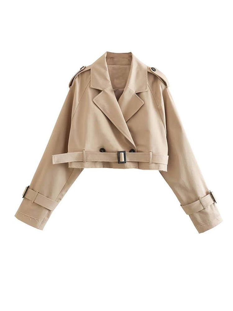 Dames Trenchcoat Zuri - Elegante Lange Jas