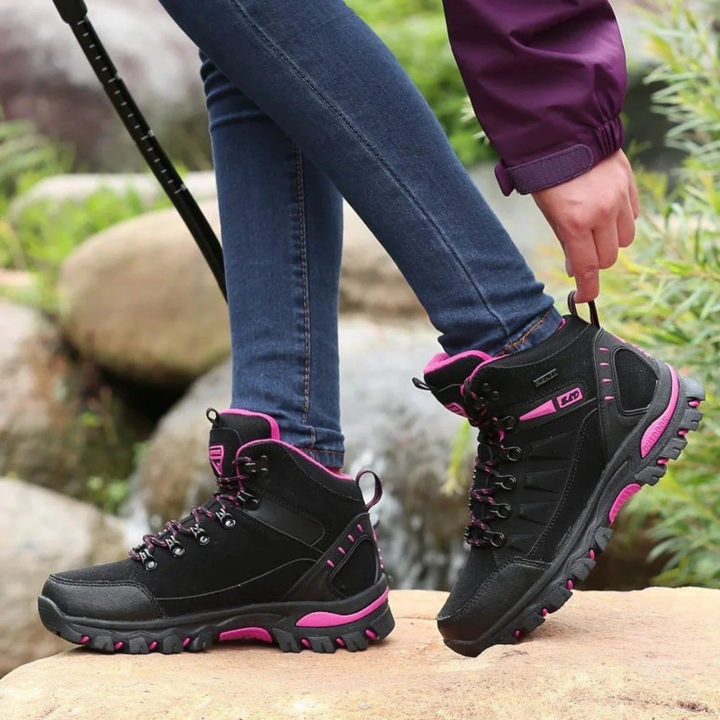 Dames Wandelschoenen Jenne - Comfort en Grip
