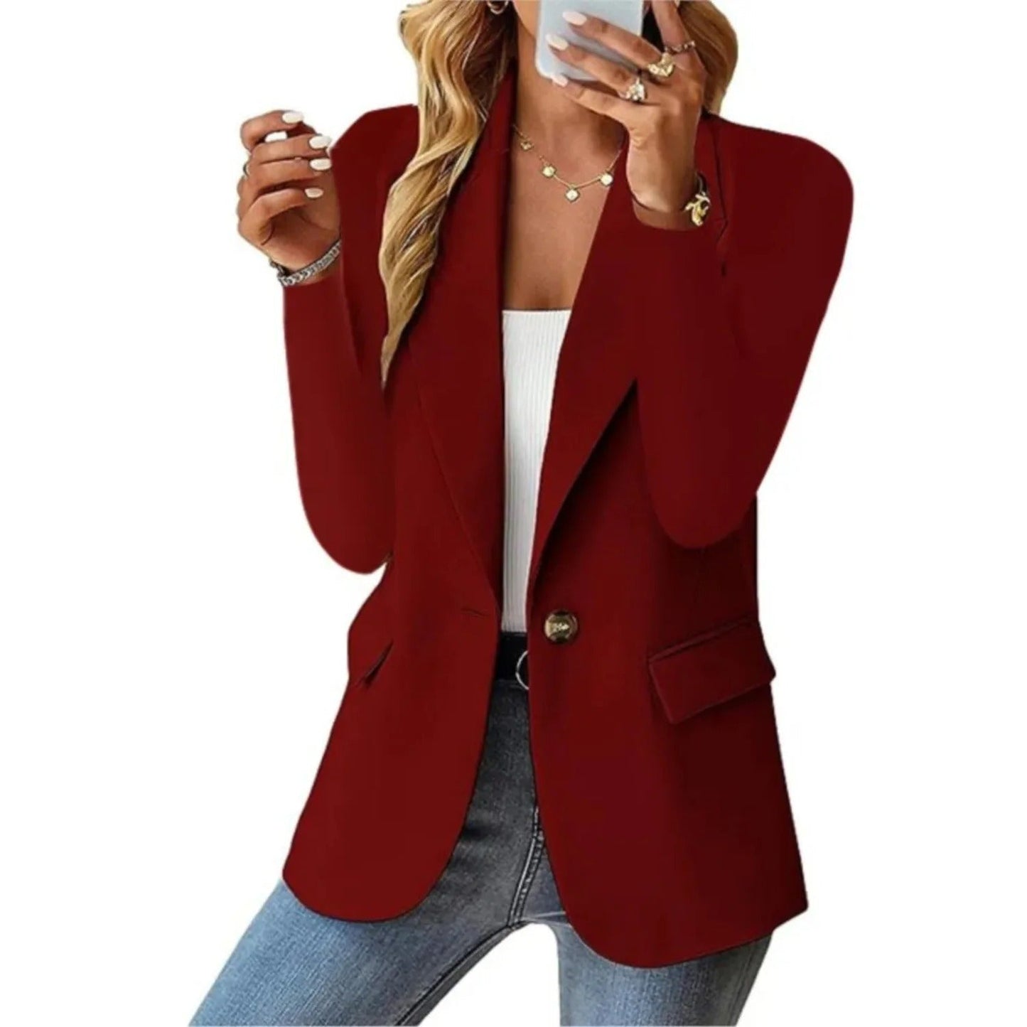 Damesblazer - Comfort en Stijl in Één
