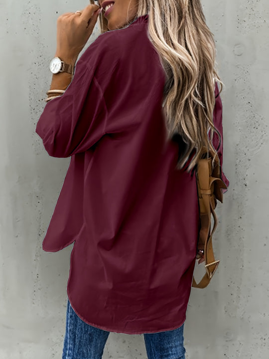 Damesblouse Elora met Knoopjes