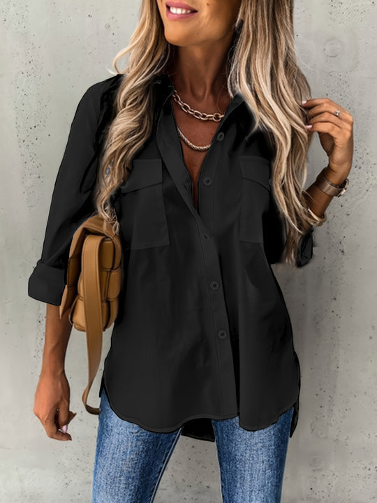 Damesblouse Elora met Knoopjes