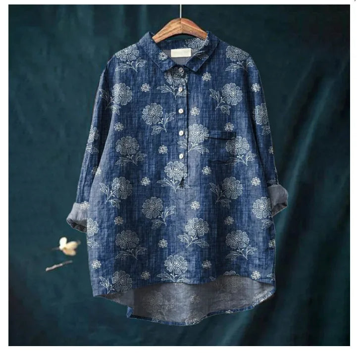 Damesblouse met 3D Cartoon Dierenprint