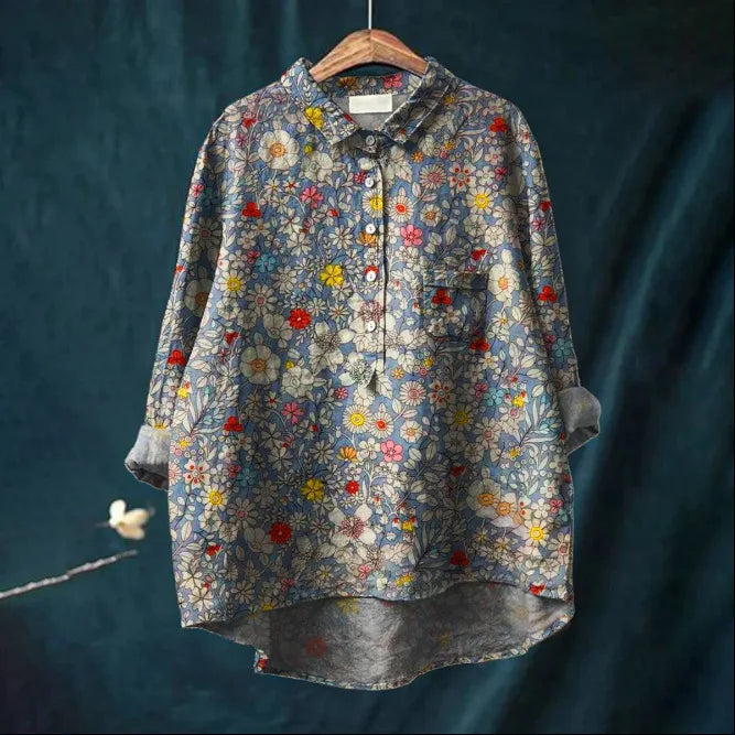 Damesblouse met 3D Cartoon Dierenprint