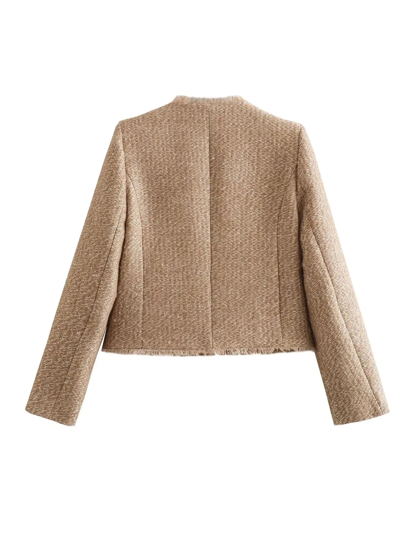 Damesvest Nilda met Knoopsluiting en Zakken