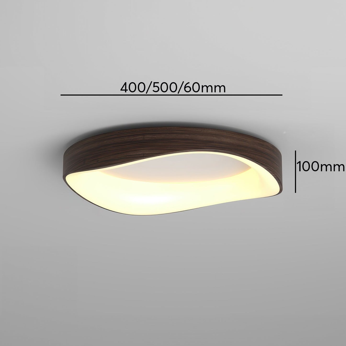 Daniele Scandinavische Houten Plafondlamp - LED