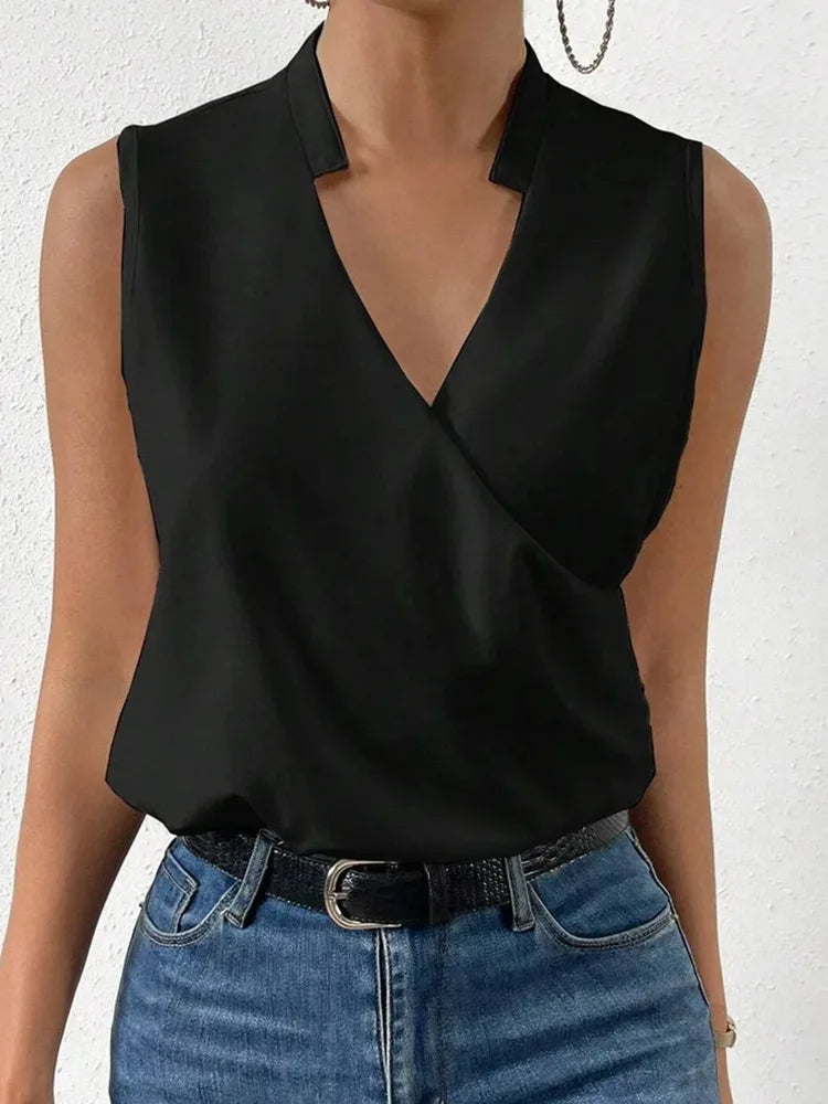 Deni - Elegante Mouwloze Damestop