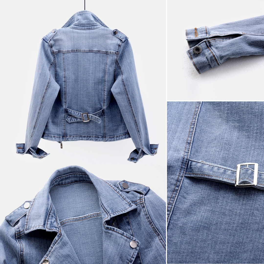Denim Dames Tussenjas - Klassieke Spijkerjas