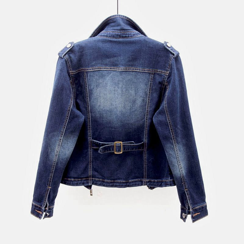 Denim Dames Tussenjas - Klassieke Spijkerjas