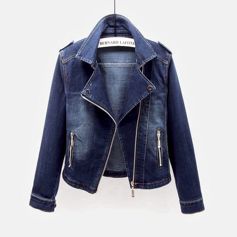 Denim Dames Tussenjas - Klassieke Spijkerjas
