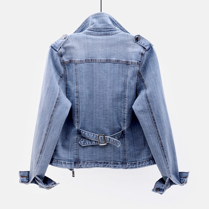 Denim Dames Tussenjas - Klassieke Spijkerjas