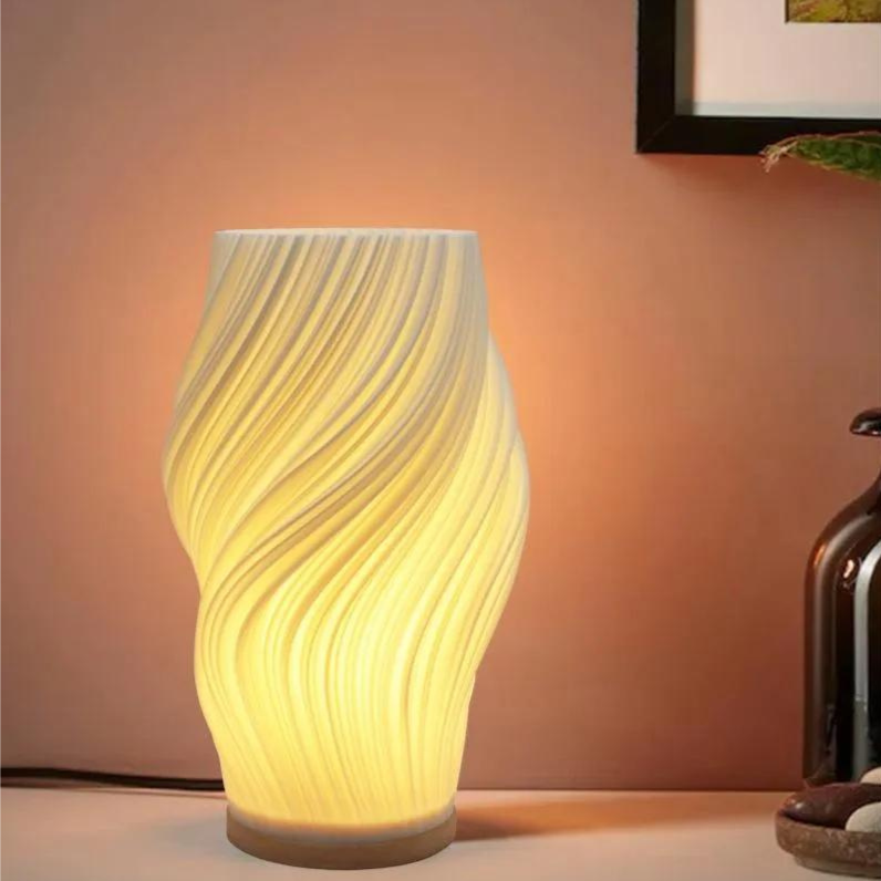 Design Swirl LED Tafellamp Luxe Edition