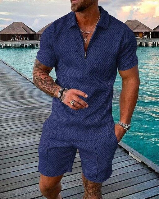 Diego Zomerset Heren Polo en Shorts