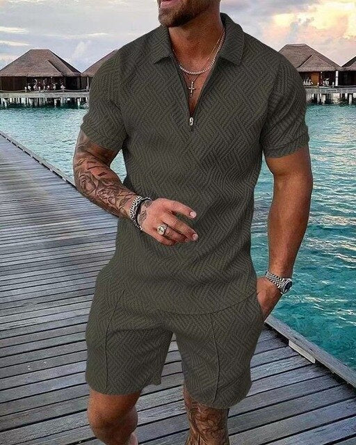 Diego Zomerset Heren Polo en Shorts