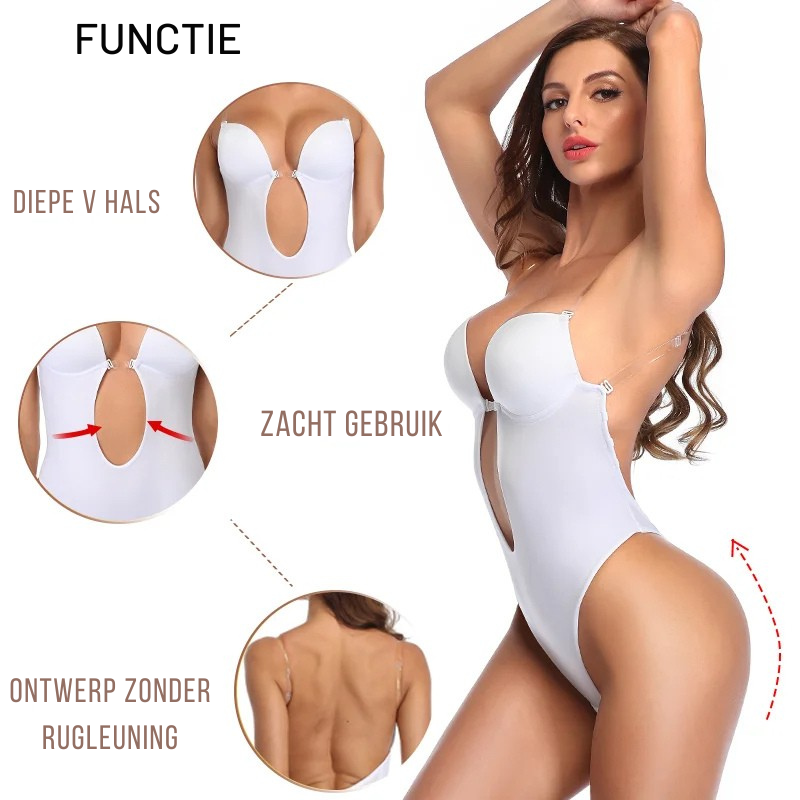 Diepe V Rugloze Body Shaper Comfort