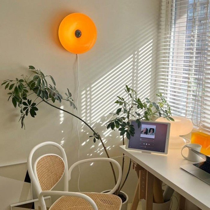 Dimbare LED Donut Tafel- en Wandlamp - Glas Sfeer